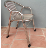 Stainless Steel Arm Chair Outdoor Chair